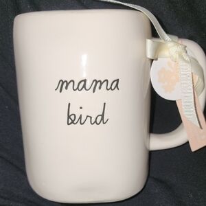 Rae Dunn Cream Mama Bird Mug